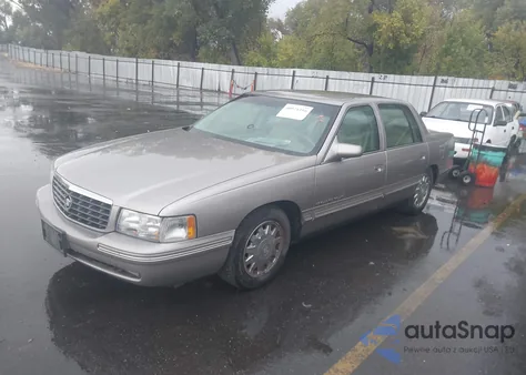 1999 Cadillac Deville Concours from USA, damaged, VIN 1G6KF5490XU705979